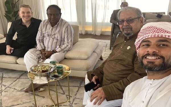 Governmental Delegation from Bangladesh meeting Aziz Al Ameri and Paulius Stankevicius in Abu Dhabi