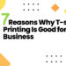 7 Reasons Why Custom T-shirt Printing Is Good for Your Business