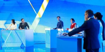 12 million Kazakh citizens electing their President