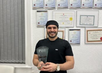 Dr  Hasan Benar won “The Best Aesthetic Doctor of the UK award”