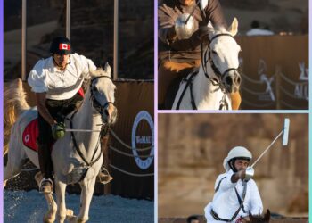From the deserts of Al-‘Ula, the International Tent Pegging Championship in Traditional Sports Attire commenced