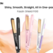 Faszin Shield F100: The Ionic Frizz-Free Hair Straightener that Rivals GHD – Now on Sale!