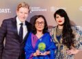 David Wenham, Sabrina Khan, and Lakshmi Devi Shine at Asia Pacific Screen Awards