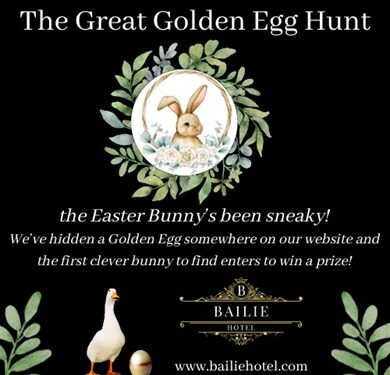 The Bailie Hotel Strikes Gold (Again!) With Their Golden Egg Hunt