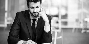 Ghulam Abbas Saghar is reading book