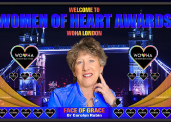 Dr. Carolyn M Rubin Named WOHA Face of Grace London: A Life of Compassion, Leadership, and Service