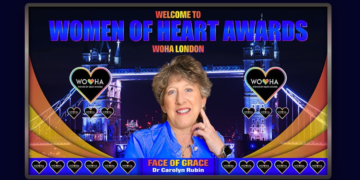 Dr. Carolyn M Rubin Named WOHA Face of Grace London: A Life of Compassion, Leadership, and Service