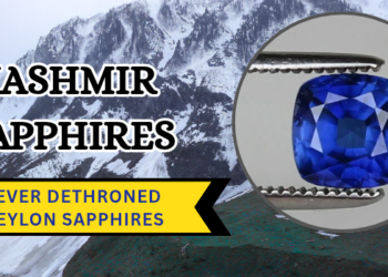 Kashmir Sapphires Never Dethroned Ceylon Sapphires